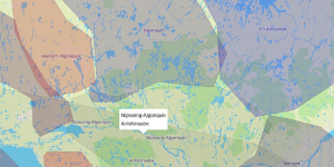A map from NativeLand.ca